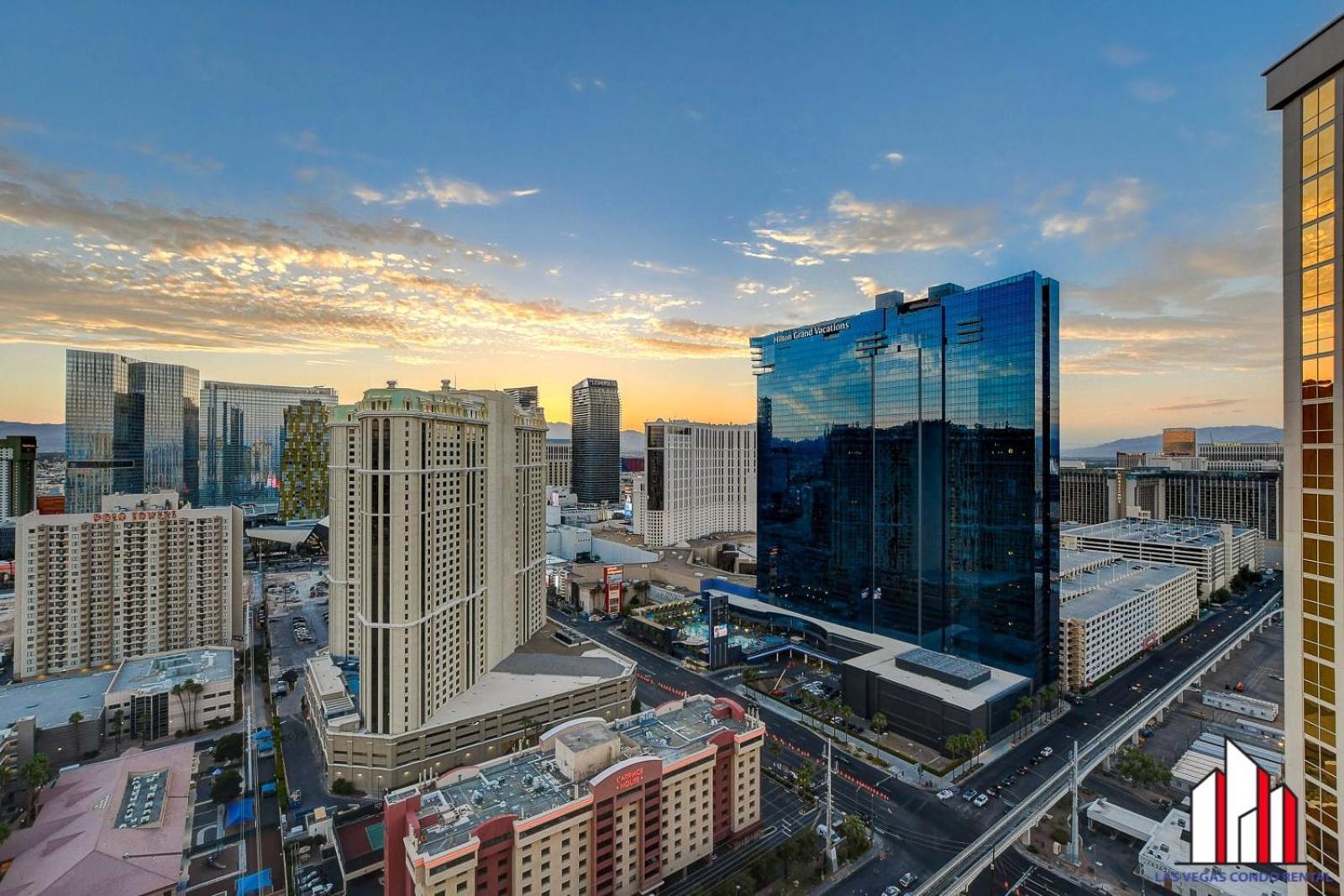 Mgm Signature-30-705 F1 Track & Strip View Balcony ลาสเวกัส ภายนอก รูปภาพ