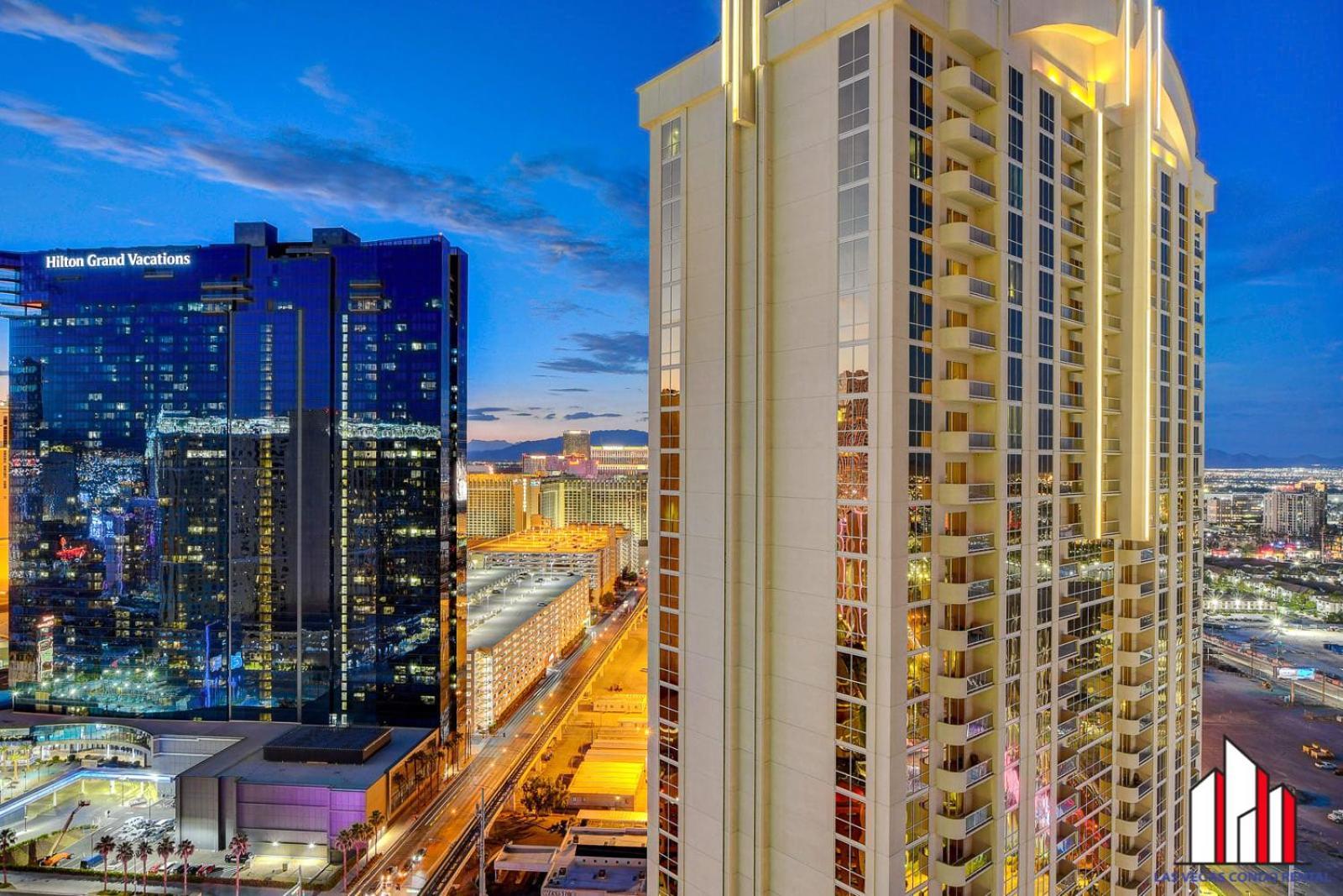 Mgm Signature-30-705 F1 Track & Strip View Balcony ลาสเวกัส ภายนอก รูปภาพ